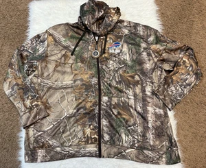 Buffalo Bills Real Tree Camo Dunbrooke Full Zip Men's Size 4XL Hoodie Jacket - Picture 1 of 6
