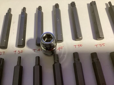 Halfords Advanced Long Reach Security/ Hex / Torx/ Allen Bits Set - Image 1 of 2