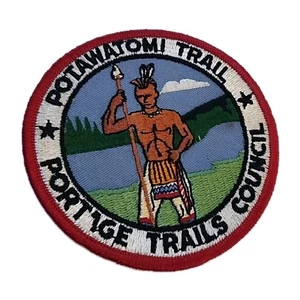 Potawatomi Trail Wolverine Council Patch 2 BSA 60er Jahre - Bild 1 von 4