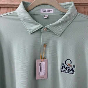 Peter Millar Crown Sport Jubilee Polo 2025 PGA Championship Quail Hollow 2XL - Picture 1 of 12