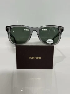 Gafas de sol Tom Ford 5820 gris cristal acetato retro personalizadas polarizadas G15 verdes - Imagen 1 de 8