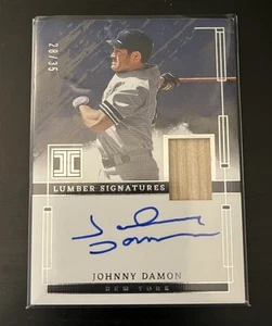 2024 Impeccable Lumber Signatures YANKEES AUTO BAT Johnny Damon #ILS-JD /35 - Picture 1 of 2