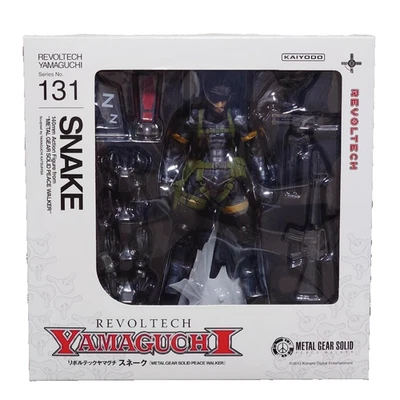 Figura serpiente Revoltech Yamaguchi No.131 Metal Gear Solid Peace Walker Kaiyodo JP Foto 1 de 4