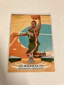 2009-10 Panini Inscriptions Brandon Jennings #310 Rookie RC - Picture 1 of 4