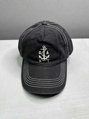 Nueva Gorra de Béisbol Naval GANT Gris Tweed Ancla Bordado Cinturón Snapback Talla Única Foto 1 de 4