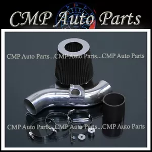 BLACK FIT 2002-2007 SUBARU IMPREZA WRX 2.0L 2.5L TURBOCHARGED AIR INTAKE KIT - Foto 1 di 1