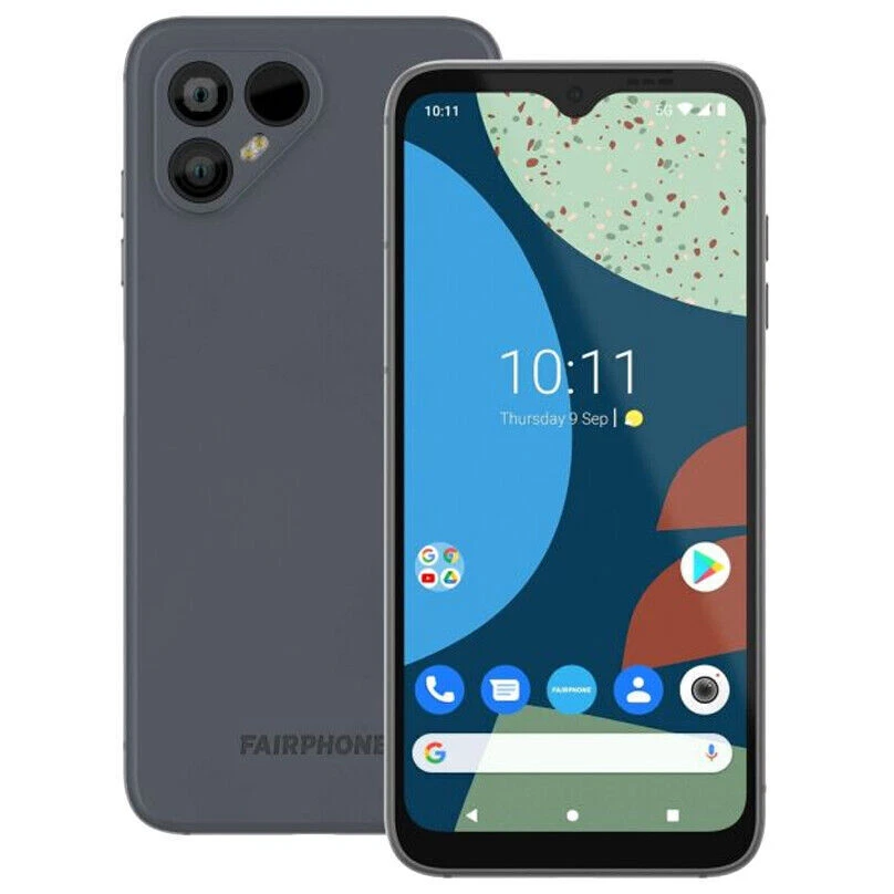 Fairphone 4 - 128GB - Grau (Ohne Simlock) (Dual-SIM)