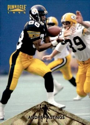 1996 Pinnacle #123 Andre Hastings - Image 1 of 2