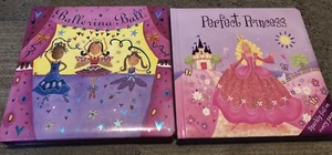 Lot Of 2 Soft Cover Books: Ballerina Ball And Perfect Princess - Picture 1 of 2