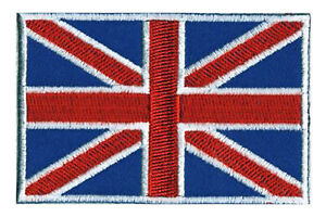 Royaume Uni Union Jack UK patche écusson patch drapeau thermocollant 85x55mm