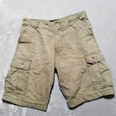 active REGISTERED TRADEMARK Cargo Shorts Mens Sz 30 Beige Tan - Image 1 of 4