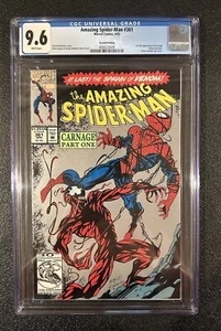 Amazing Spider-Man #361 CGC 9.6 SECOND PRINT 1st App of Carnage - Brand New Case - Picture 1 of 2