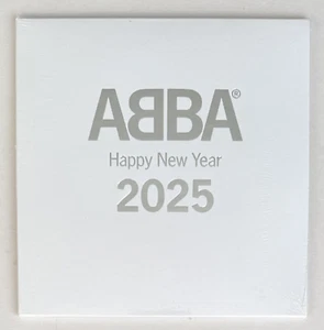 ABBA * HAPPY NEW YEAR 2025 * LIMITED EDITION NUMBERED WHITE 7" VINYL * BN&M! - Picture 1 of 4
