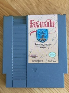 Faxanadu (Nintendo Entertainment System, 1989) Original NES Authentic, Tested - Picture 1 of 4
