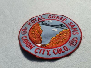 Good Sam Royal Gorge Sams Canon City CO Colorado Patch 7-3/4" diameter Used - Picture 1 of 3