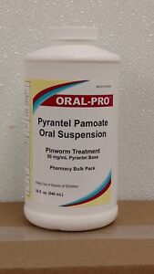 Oral Pro Pyrantel Pamoate Oral Suspension 50mg/mL 32 ounce
