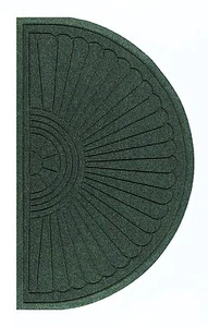 Waterhog Max Grand Half Oval Indoor/Outdoor Floor and Entryway Mat, Heavy Duty - Picture 1 of 8