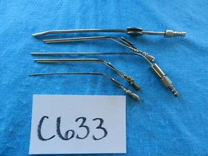 V. Mueller Codman Storz Surgical Suction Tubes Lot Of 5 #10 - Picture 1 of 3