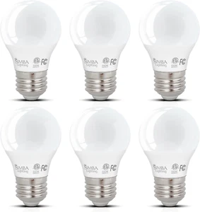 LED A15 ETL Listed Light Bulbs (6-Pack) 5W 40W Replacement for Appliances, Refri - Picture 1 of 12