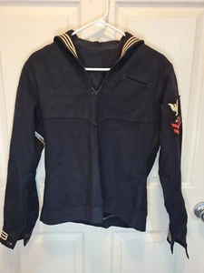 Vintage WW2 WWII Era/Korean War Era US Coast Guard Uniform/ Swim Trunks 3 PIECE - Picture 1 of 12