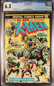 The X-MEN # 96 CGC 6.5 Nice KEY AFFORDABLE Book! 4025276001 - Picture 1 of 2