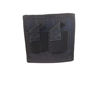 Molle Tactical Elástico Duelo Bolsa Utilitaria Negra Ex Equipo de Seguridad Policial - Imagen 1 de 2