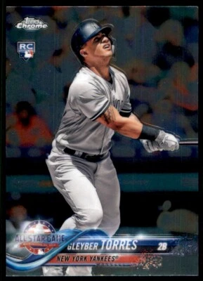2018 Topps Chrome Update #HMT80 Gleyber Torres Rookie - Image 1 of 2