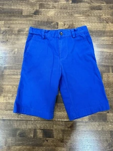 Brooks Brothers Fleece Kids Boys Sz 8 Golf Chino Bermuda Shorts 100% Cotton EUC - Picture 1 of 4