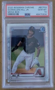 Glenallen Hill Jr. 2020 Bowman Chrome Prospects Mega Box Refractor PSA 10 GEM MT - Picture 1 of 1