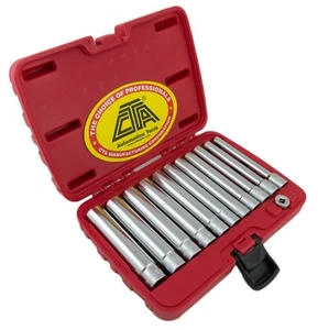 CTA 1099 - 12 Piece Extra Deep Metric Socket Set 3/8" DR. 120 mm Length Sockets - Picture 1 of 7