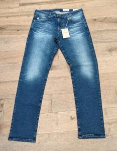 Mens Adriano Goldschmied AG "Tellis" Slim Straight Jeans 15 Years 38 x 33 $235 - Picture 1 of 6