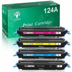 4PCS High Quality Toner Q6000A for HP LaserJet 124A 1600 2600 2600n 2605 2605dtn - Picture 1 of 12
