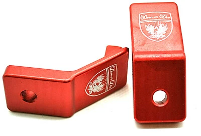 NEU Ducati Monster 600 750 900 deckel Kettenspanner Achsplatte Schwinge rot - Bild 1 von 4