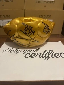 CR7 Cristiano Ronaldo Soccer Golden Ball Autographed Museum Ballon D”OR - Picture 1 of 5