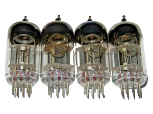 6J43P-E Russian HF Pentode Double Anode Tubes NEW/Reflector 1970's LOT OF 4pcs  - Picture 1 of 3
