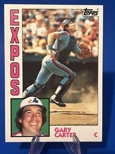 1984 Topps Gary Carter Card #450 Montreal Montreal Expos Catcher Beautiful Card - Picture 1 of 2