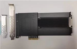 New UMC-E e1.s E3.S to pcie4.0 5.0 to m.2 NVMe SSD to PCIe x 4 5.0 Adapter card - Picture 1 of 2