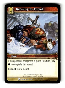 World of Warcraft TCG Fields of Honor Trading Card Defusing the Threat #192 C - Picture 1 of 4