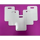 Two Sided FRP Plastic Sublimation Luggage Tags - 2.75" x 4" PKG of 5