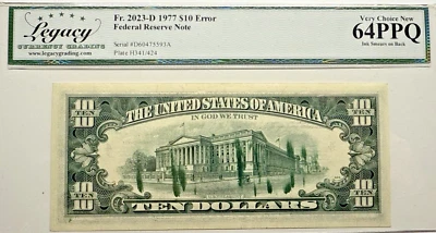 LEGACY64 PPQ LLUVIA CAÍDA TINTA MANCHA ERROR 5593A Foto 1 de 2