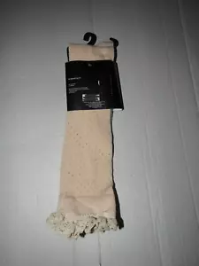 Torrid Knee High Crochet Laced Top Socks Size 7-9 New - Picture 1 of 2
