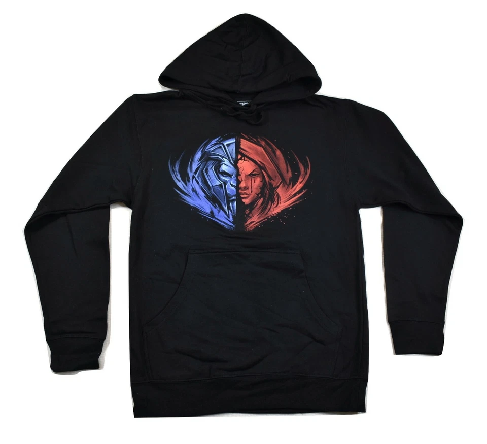 World Of Warcraft Mens Alliance/Horde Battle Of Azeroth Hoodie New S-3XL - Image 1 of 1