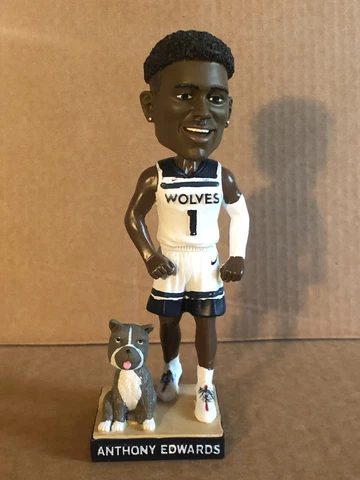 2023 Minnesota Timberwolves Anthony Edwards Bobblehead SGA Cover