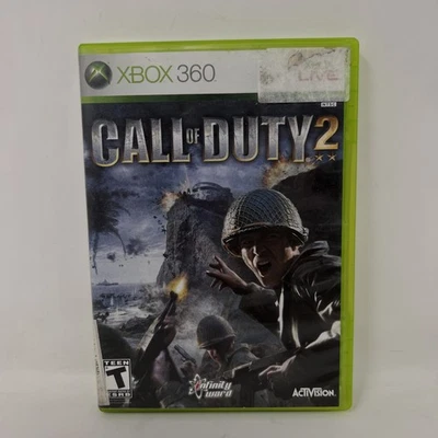 Call of Duty 2 Xbox 360 Video Game Complete Tested Shooter Activision Infinity W - Image 1 of 4