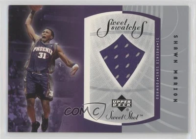 2002-03 Upper Deck Sweet Shot Sweet Swatches Shawn Marion #SM-S - Image 1 of 2