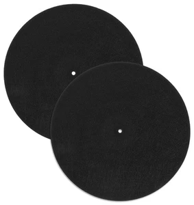 Vinyl Slipmat, 2Pcs 12 Turntable Mat Anti-Static Non-Slip Record Player Mat, ... - Picture 1 of 8