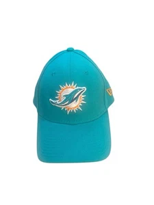 Preowned New Era 39Thirty NFL Miami Dolphins Hat Size Large And XL H6 - Picture 1 of 7