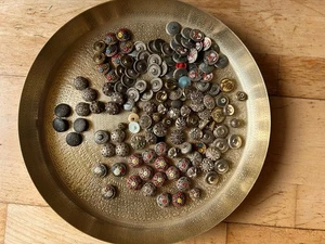 Trachtenknöpfe Metall  Konvolut ca 120 Stück - Bild 1 von 5