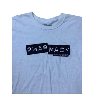 Apotheke Skateboard T-Shirt XL weiß Herren Kurzarm Grafik Tee - Bild 1 von 5