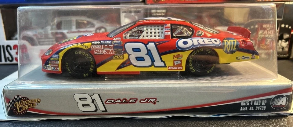 Action 1/24 Diecast Dale Earnhardt Jr #81 Oreo/Ritz Chevrolet Monte Carlo - Image 1 of 4